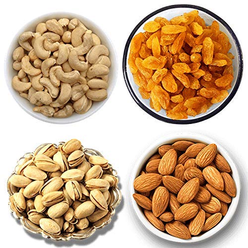 (4KG - 1Kg*4) Dry Fruits Combo Pack of 4